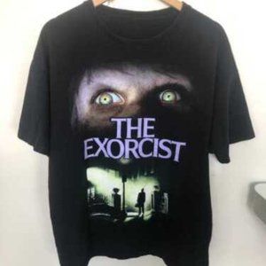 The Exorcist Movie Black T-shirt